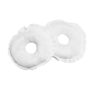 2 Absorvente Rosquinha Para Peito Amamentação Lavável Algodão