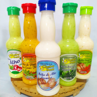 Molho Tempero Cheiro Bom 145ml - Molho de Pimenta - Molho de Alho - Molho de Alho com Limão - Pimenta com ervas Finas em Oferta na Shopee