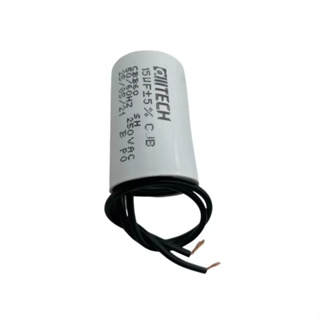 Capacitor Partida ALLTECH 15uf 250vac 2 Fios Motor Portão Eletrônico em Oferta na Shopee