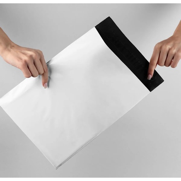 100 Envelopes de Segurança 25X36+4 de Aba Colante escolha  o tamanho na variacão Branco Premium