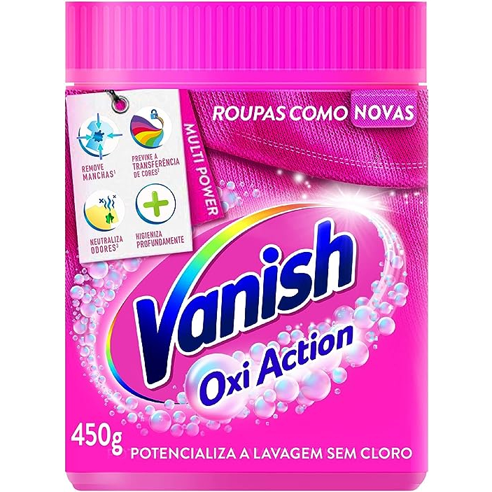 TIRA MANCHAS VANISH ROSA POTE 450g