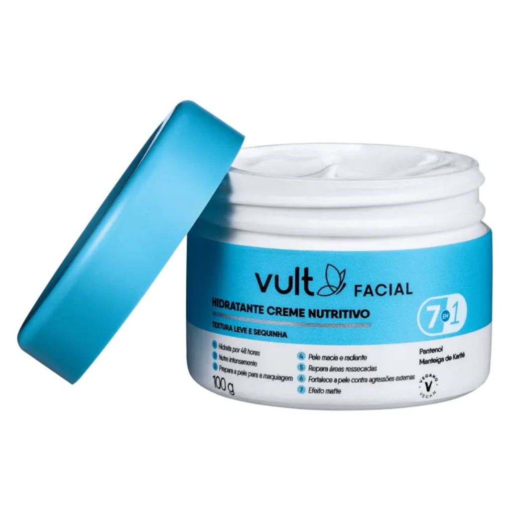 Creme Hidratante Facial Vult Care Nutritivo 100g