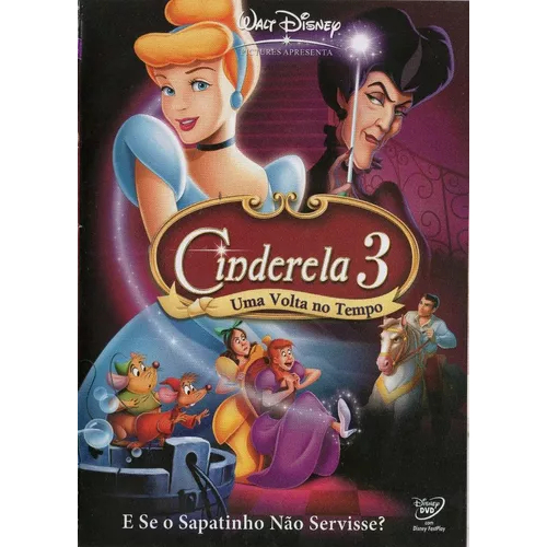 DVD Cinderela 3: Uma Volta No Tempo