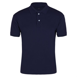 Kit 10 Camisa Gola Polo Masculina Camiseta Atacado Uniforme Para Bordar, lisa Cor Azul-Marinho Tamanho:P-M-G-GG-G1-G2-G3