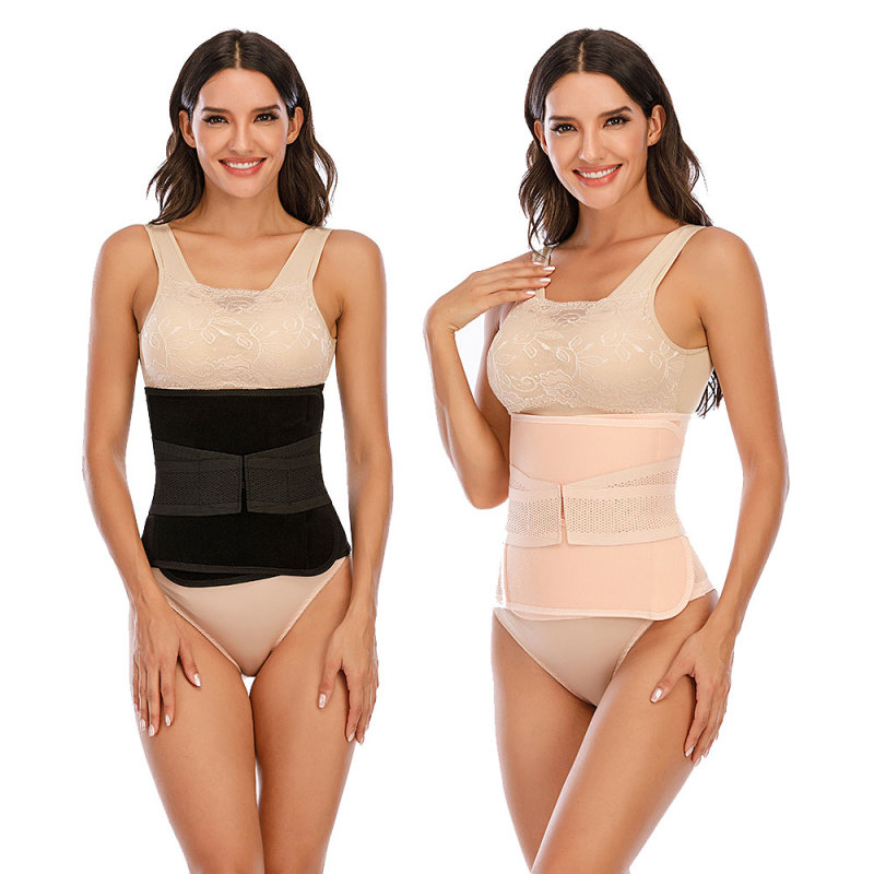 Cinta Térmica Modeladora Abdominal para Postura Ajustável Unissex Dupla Compressão Hot