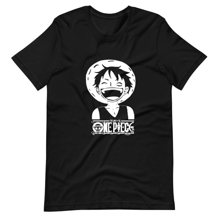 Camiseta One Piece Luffy Gear 5 Wanted Unissex 100% Masculina Camisa Anime Luffy Marcha 5