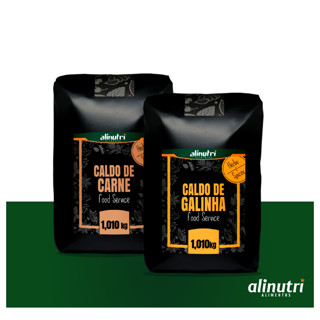 KIT - 1 Caldo de Carne + 1 Caldo de Galinha