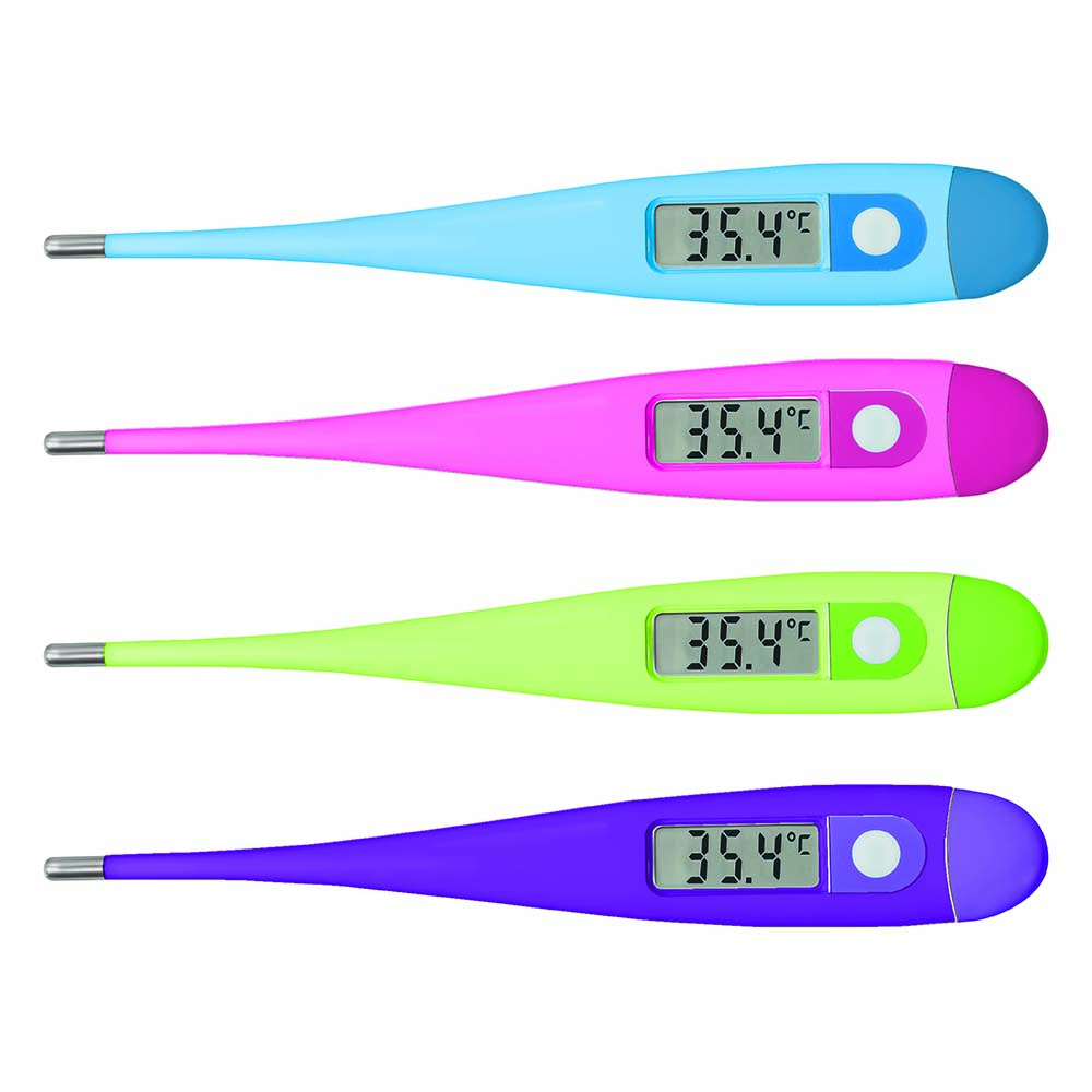 Termômetro Clínico Digital Colorido Multilaser HC171 Beep Beep febre em Oferta na Shopee