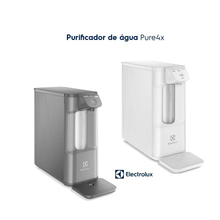 Purificador de água Pure 4x (PE12B) (PE12G) Electrolux - Bivolt - ENVIO IMEDIATO CORES