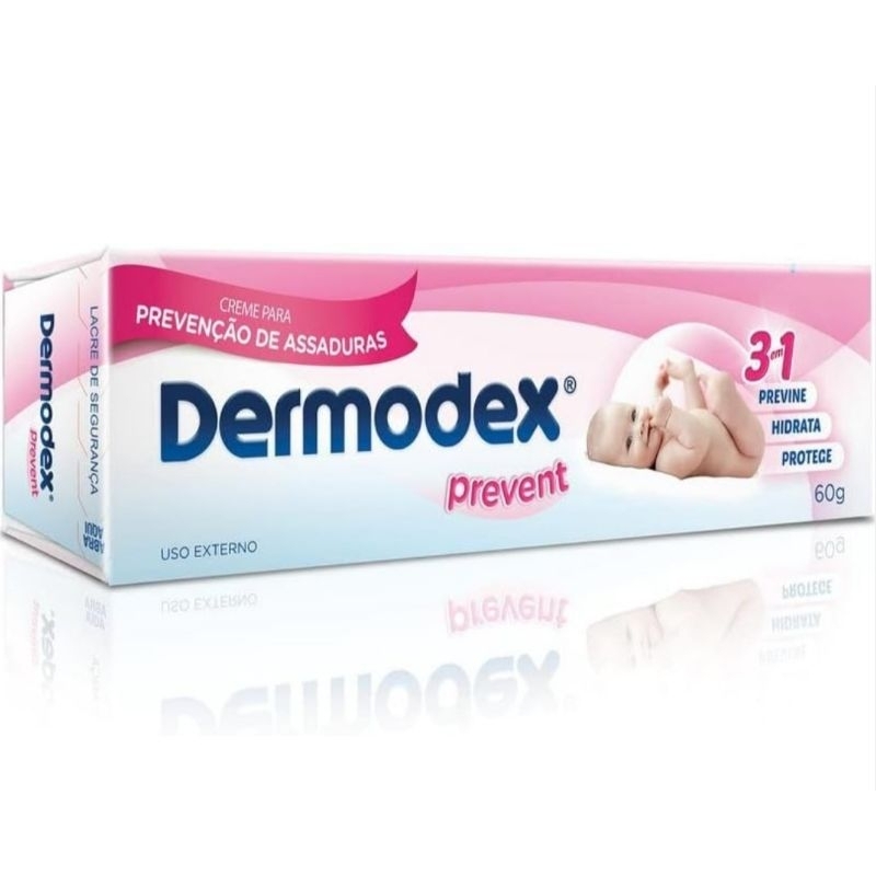 Dermodex pomada para assaduras kit de 2 caixas de 60g