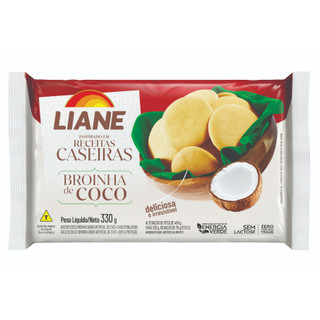 BROINHA DE COCO ZERO LACTOSE Liane 330g | Zero Leite | Vegano | APLV | Produto Seguro