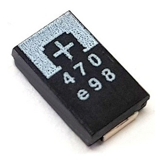 4 unidades de capacitor de Tântalo tantalo 470uf e 2.5v para PS3