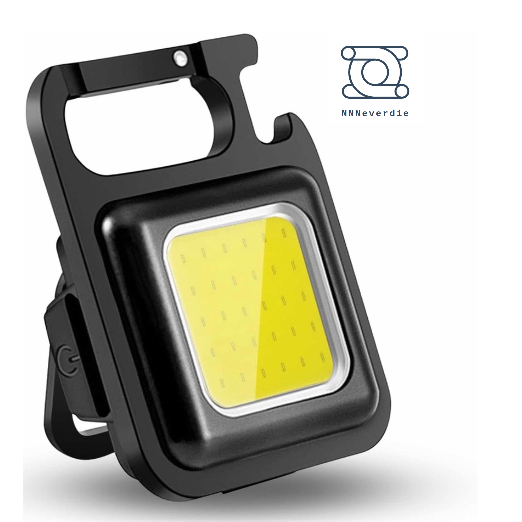 Mini Lanterna Com led Portátil/USB Recarregável 3 Modos De Luz Lanternas De Chaveiro E Abridor De Garrafas/De Emergência