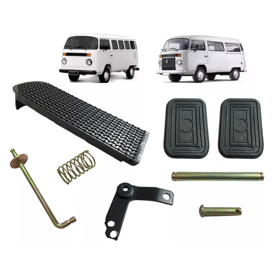 Kit Pedal Acelerador Freio Embreagem Completo Kombi 81/... em Oferta na Shopee