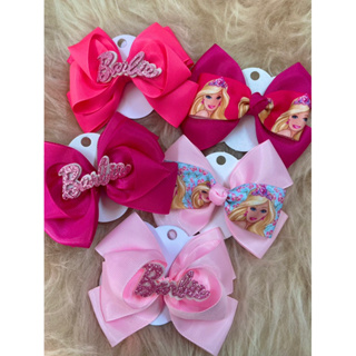 Laço de cabelo infantil Rosa Pink Novidade Barbie em Oferta na Shopee