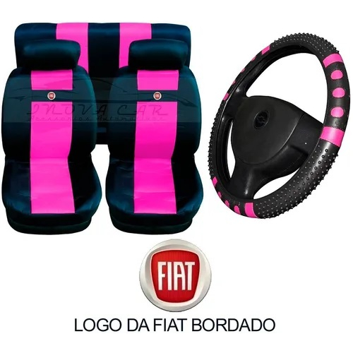 capa banco carro volante kit completo Fiat  UNO NOVO