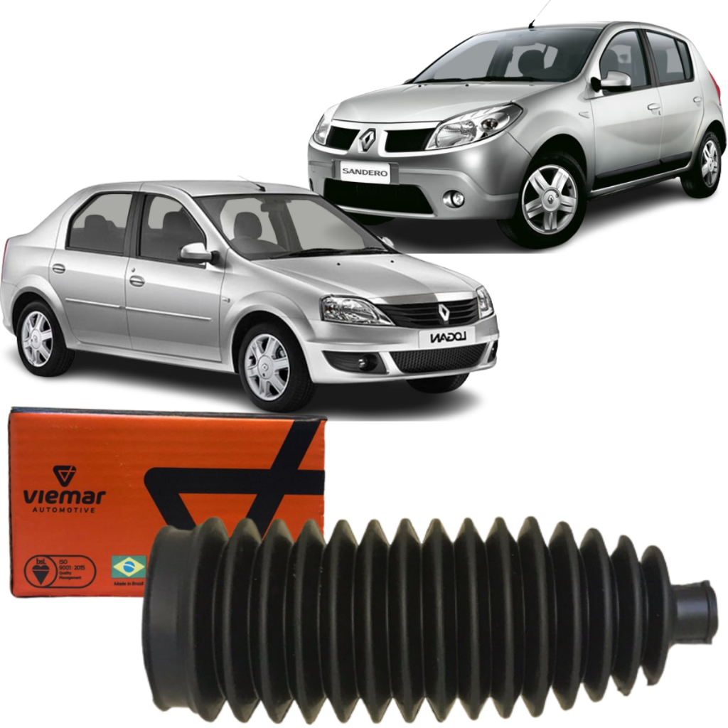 Coifa Caixa De Direção Viemar Renault Logan Sandero 06 A 13