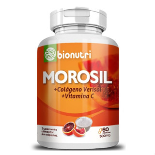 Morosil 120 Cápsulas 500mg C/ Colágeno Verisol - Vitamina C - BIONUTRI