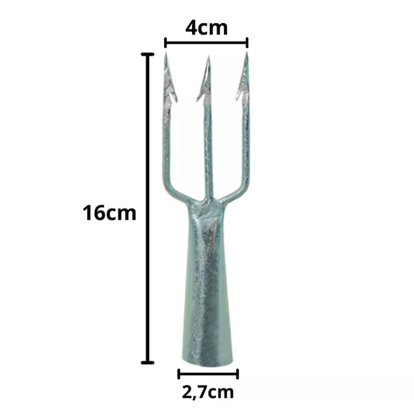 FISGAS PARA PESCA GALVANIZADAS ANTI FERRUGEM — imagem 2 de 2