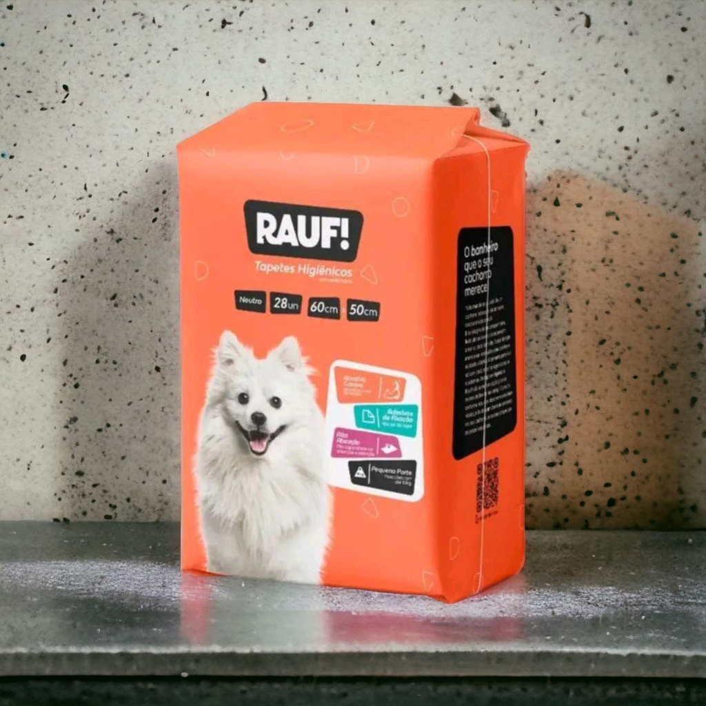 Tapete Higiênico Fralda Cachorro Pet Rauf Neutro 50x60 C/28 em Oferta na Shopee