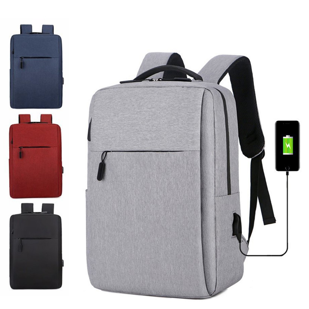 Mochila Masculino Feminino  Para Notebook Moda 18l 15.6 Polegadas Fone de ouvido e USB Executiva Moderna