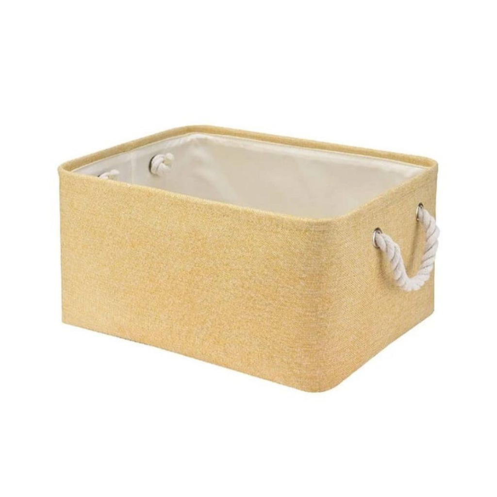 Cesto Organizador Multiuso Dobrável Roupa Suja Brinquedos Grande 42 x 32 cm