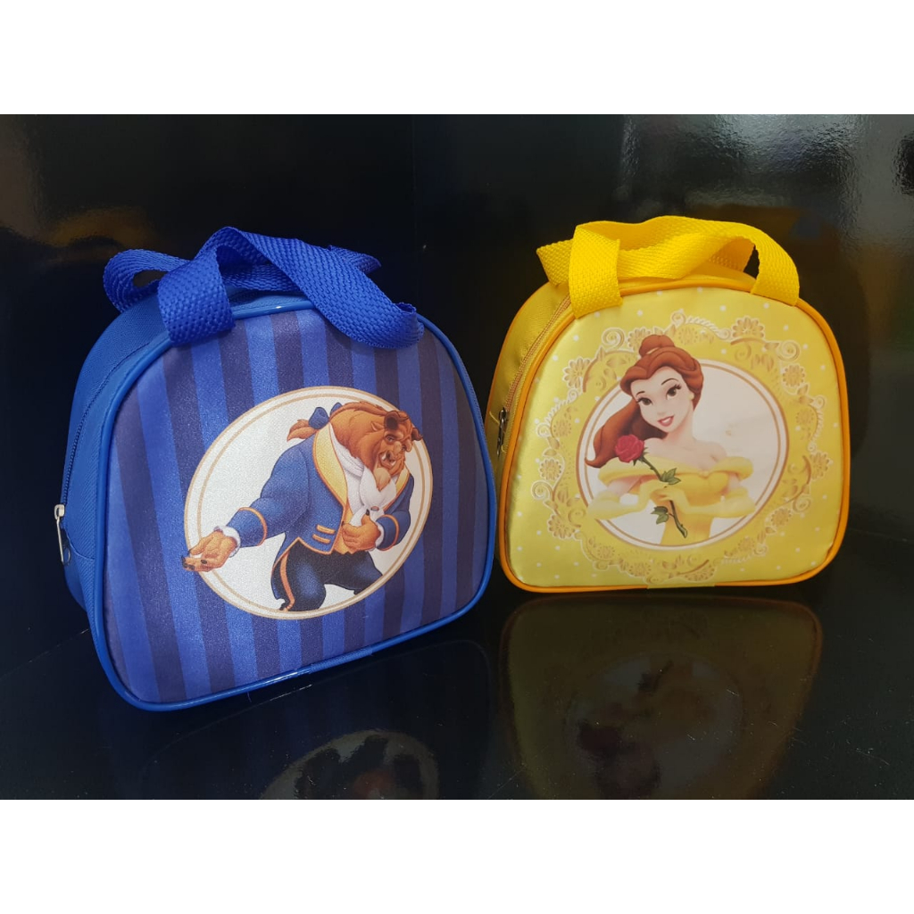 20 BOLSINHAS PERSONALIZADAS A BELA E A FERA BOLSINHA PERSONALIZADA LEMBRANCINHA ANIVERSARIO LEMBRANCINHA PERSONALIZADA