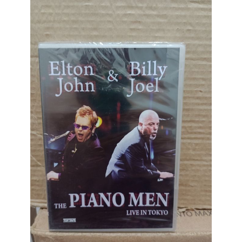 DVD ELTON JOHN E BILLY JOE- THE PIANO MEN/ LIVE IN TOKYO (ORIGINAL/LACRADO)