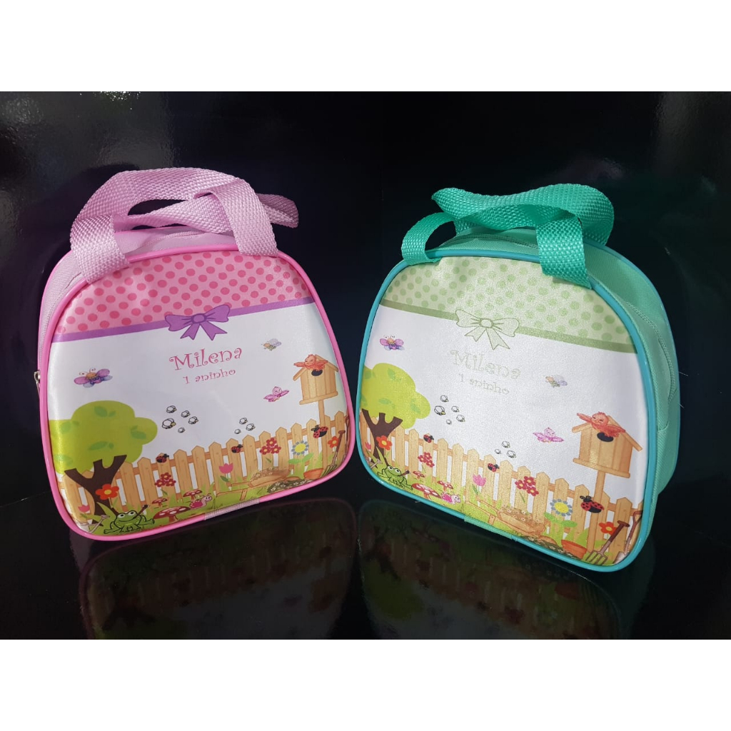 15 BOLSINHAS PERSONALIZADAS JARDIM ENCANTADO BOLSINHA PERSONALIZADA  LEMBRANCINHA ANIVERSARIO LEMBRANÇA ANIVERSARIO