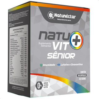 Natuvit Sênior - Multivitamínico - 60 Cápsulas