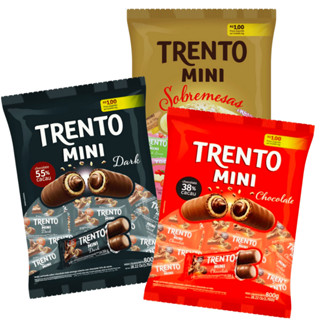 Trento Chocolate Mini 800g C/50un - Trento