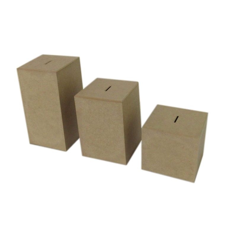 Trio de cubo cofre p m g