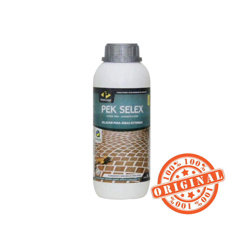 Pek Selex Pisoclean 1l Maxima Proteção Selador Acabamento