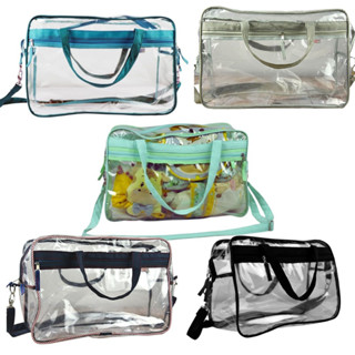 Bolsa Maternidade Mala Transparente Mamãe Bebê - Diversas Cores