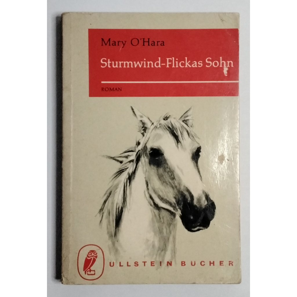 Livro Sturmwind - Flickas Sohn - Mary O'Hara - ed. 1962