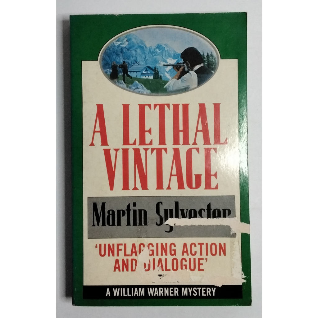 Livro A Lethal Vintage - Martin Sylvester - ed. 1989