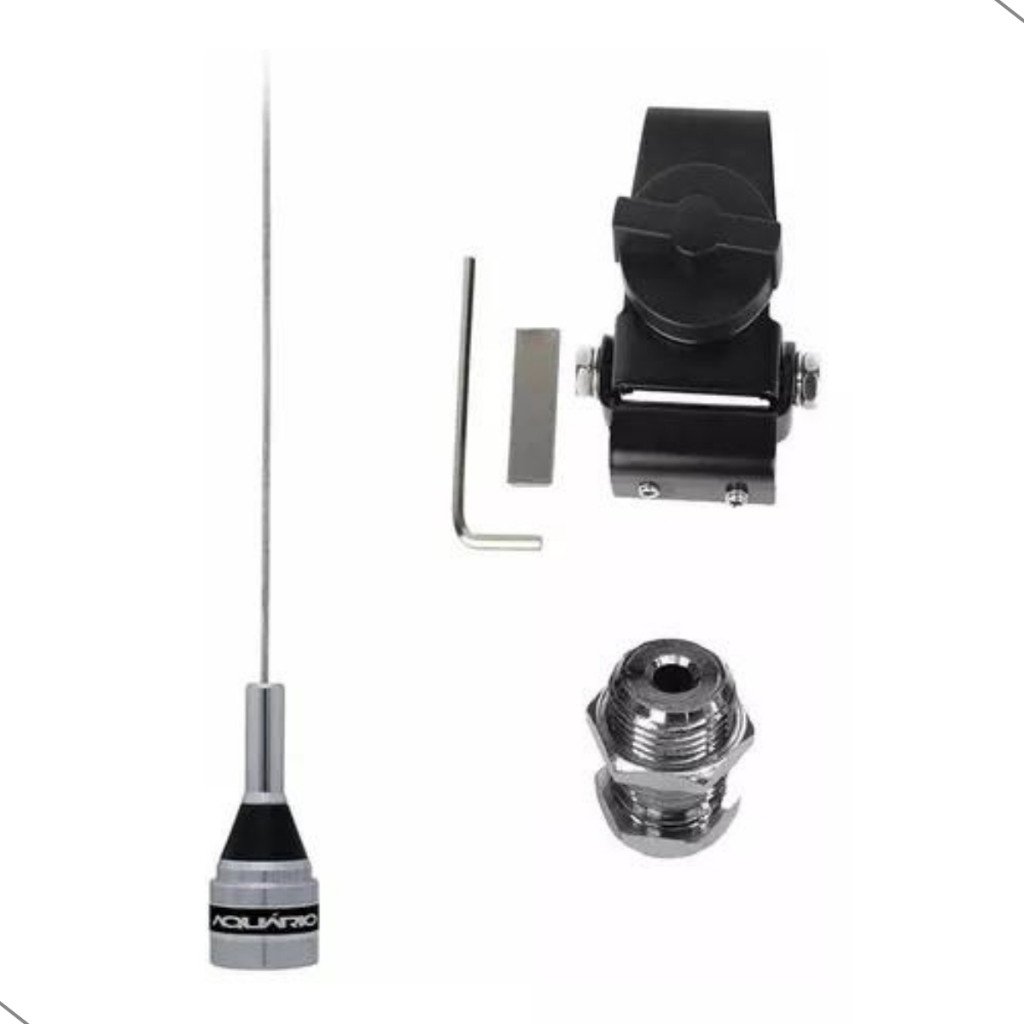 Antena Px Caminhonete 1,50m Com Suporte E Parafuso