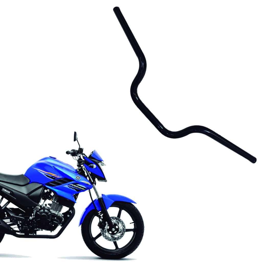 Guidão Fazer 150 2014/2023 Com Bucha Para Fixação (preto)