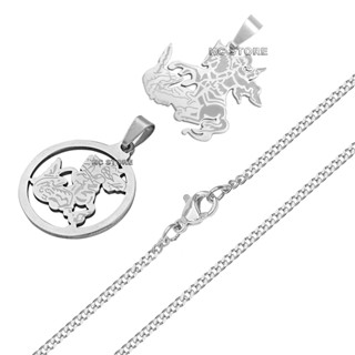 Colar corrente São Jorge Guerreiro Aço Prata Prateado MASCULINO FEMINO folheado a ouro choker gargantilha