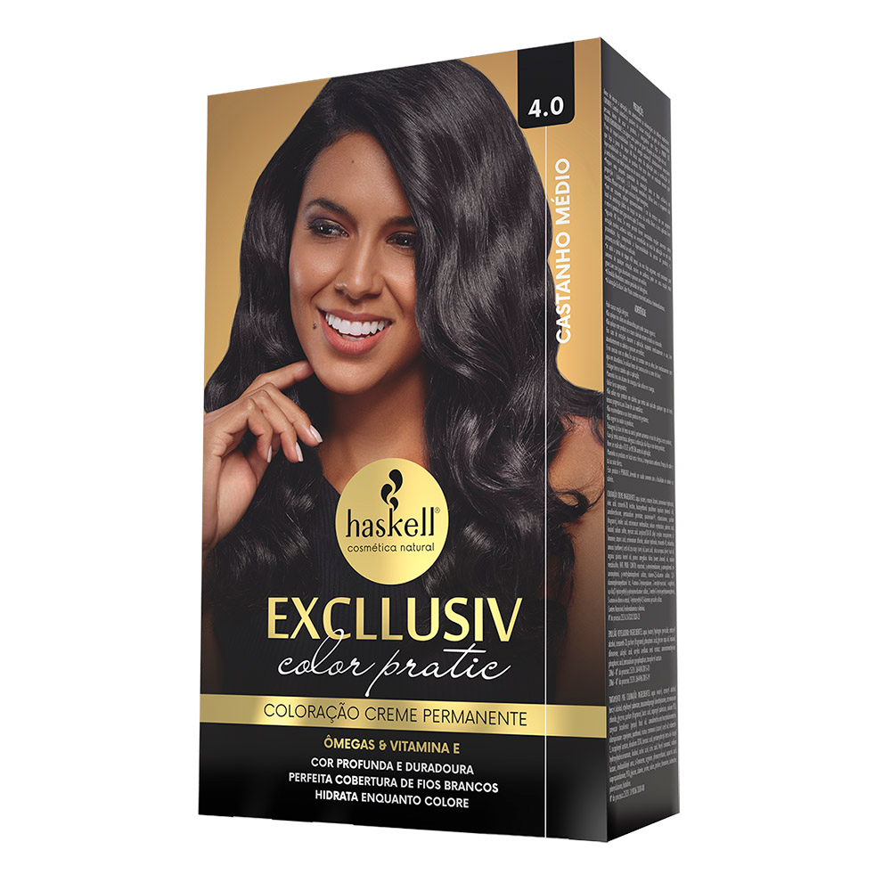 Kit Color Pratic 4.0 - Castanho Medio Haskell