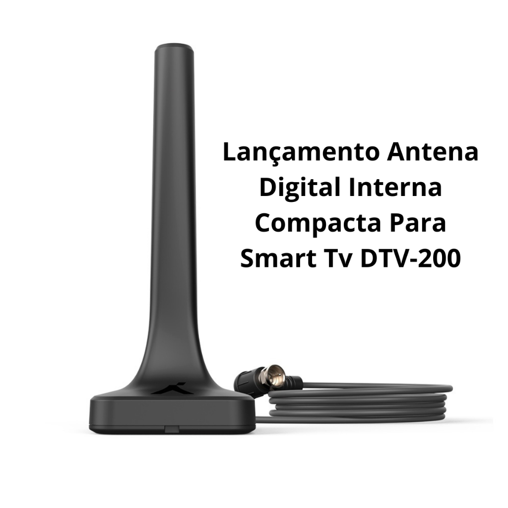 Lançamento Antena Digital Interna Compacta Para Smart Tv DTV-200