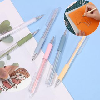 Kit 3 Canetas Estilete Cortante Artesanal Ponta Estilete Artesanato Papel Tecidos Corte Preciso em Oferta na Shopee
