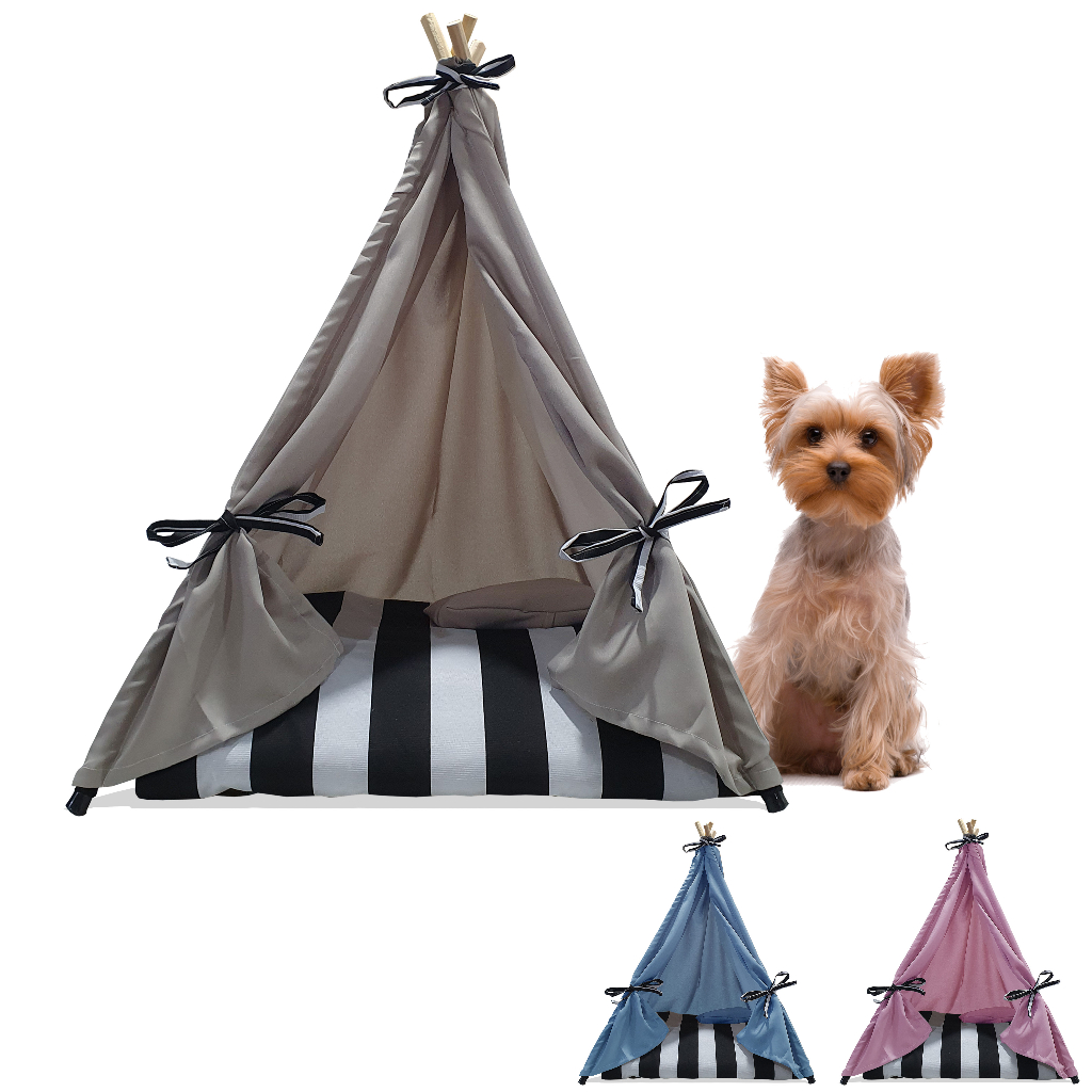 Cabana para Cachorro Gato Toca Indio Oca Cabaninha Linda Festa Tamanho P