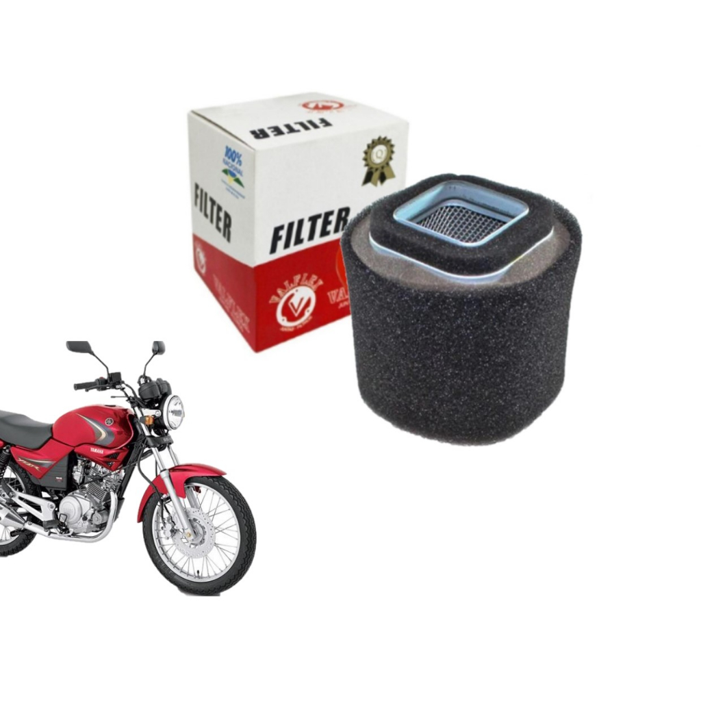 Filtro De Ar Valflex Moto Factor 125 09 á 16 Ybr 125 00 á 08