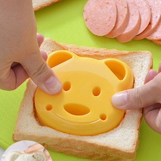 Sanduíche Cortador De Molde De Urso Forma De Bolo Pão Pão