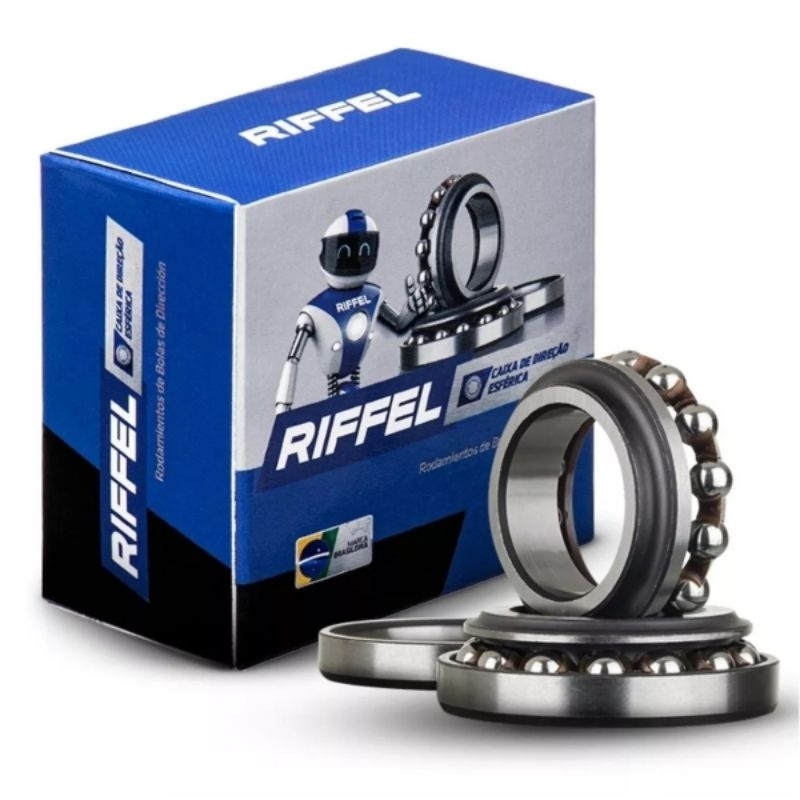 Caixa de direção titan 150 160 Fan 150 125 original riffel com esferas Honda