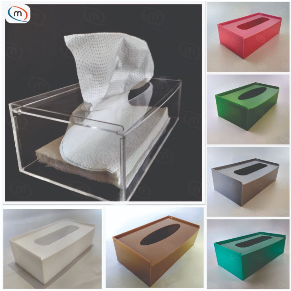 Porta Lenço De Papel | Porta papel toalha | Porta Luvas | Porta Toucas | Interfolha Acrilico