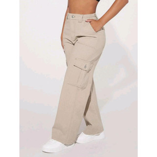 CALÇA CARGO BEGE