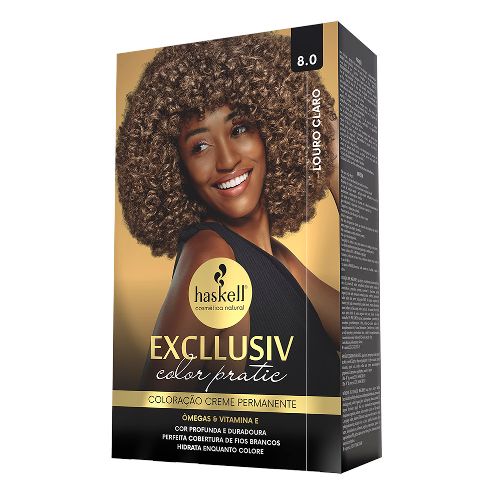 Kit Color Pratic 8.0 – Louro Claro Haskell