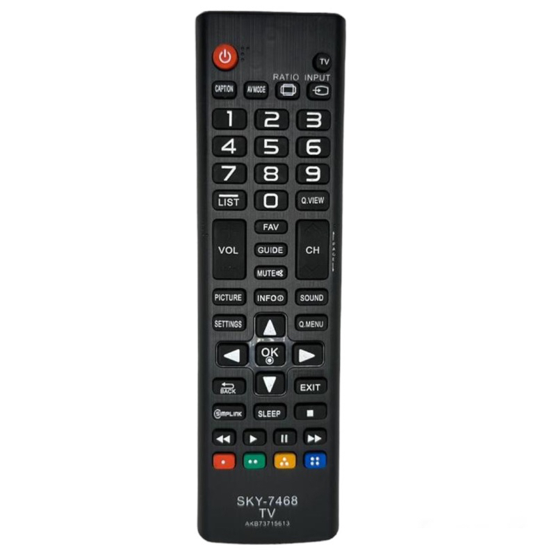 Controle Remoto TV Led/LCD fbg-7468/ LE-7468/ SKY-7468